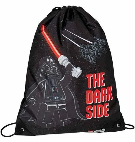 LEGO 100341726-1 Star Wars The Dark Side Darth Vader Gym Bag