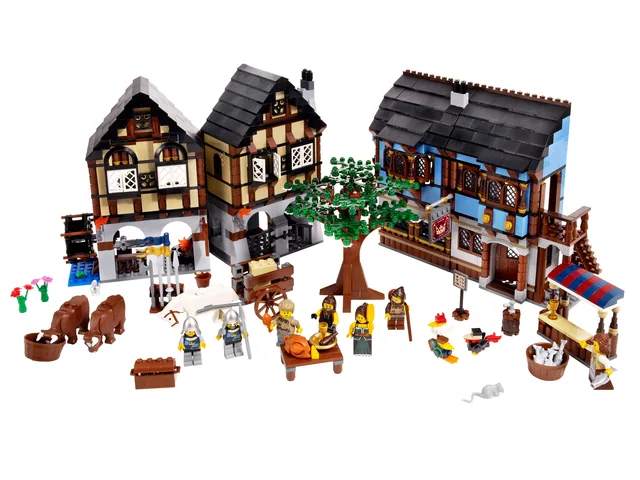 LEGO 10193-1 Medieval Market Village
