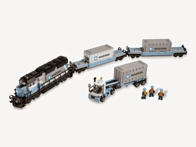 LEGO 10219-1 Maersk Container Train