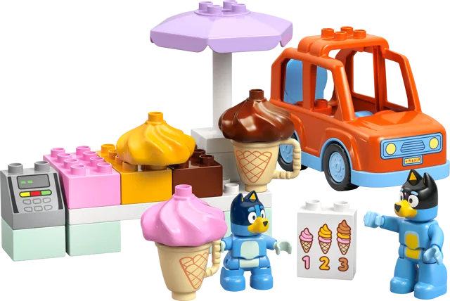 LEGO 10458-1 Ice Cream Trip with Bluey