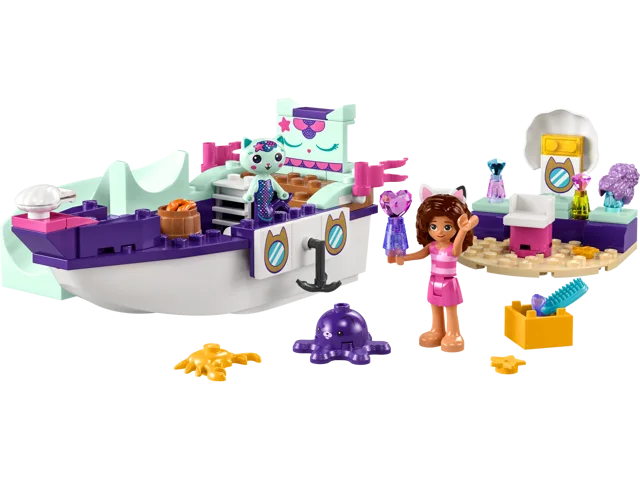 LEGO 10786-1 Gabby & MerCat's Ship & Spa
