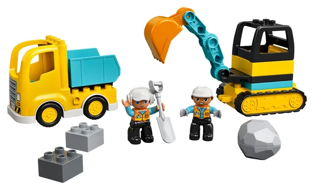LEGO 10931-1 Truck & Tracked Excavator