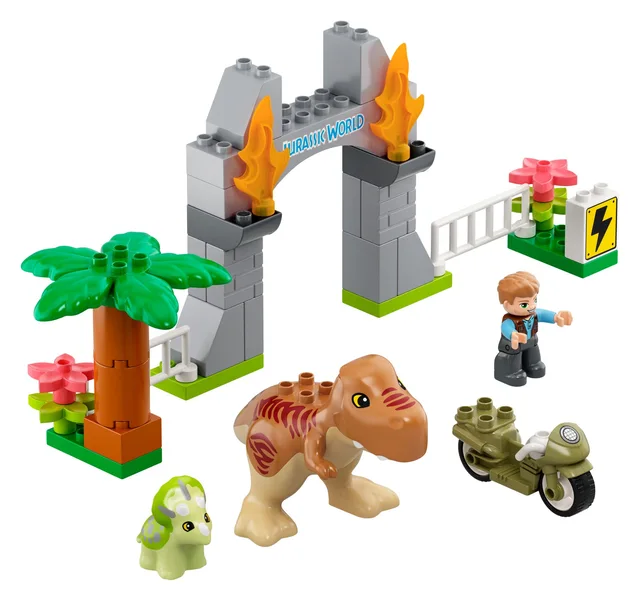 LEGO 10939-1 T. rex and Triceratops Dinosaur Breakout