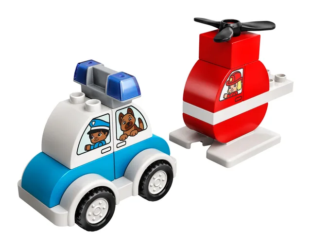 LEGO 10957-1 Fire Helicopter & Police Car