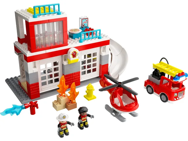 LEGO 10970-1 Fire Station & Helicopter