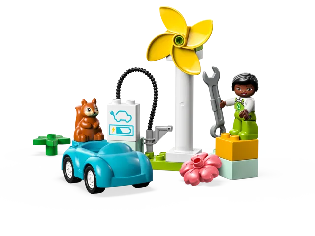 LEGO 10985-1 Wind Turbine and Electric Car