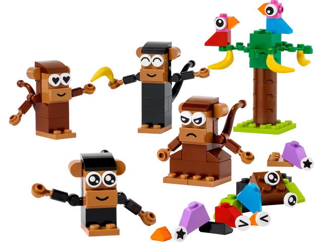 LEGO 11031-1 Creative Monkey Fun