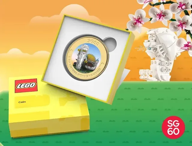 LEGO 111638-1 LEGO Certified Store (Singapore) SG60 Coin