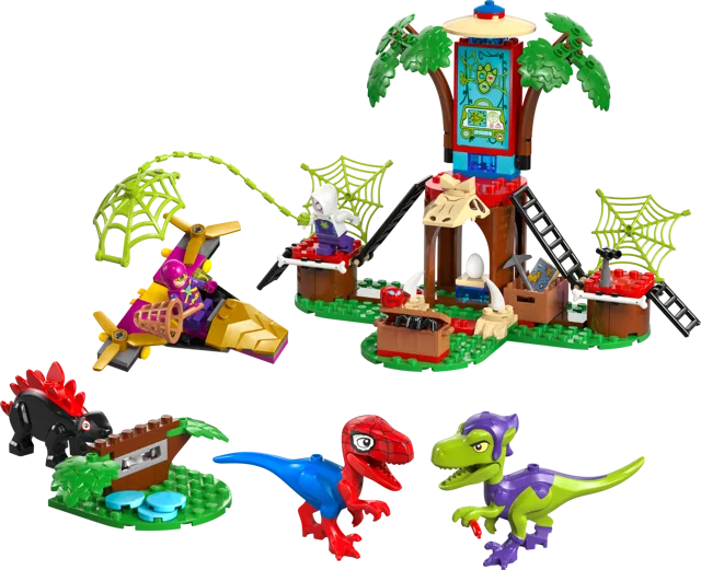 LEGO 11200-1 Spidey and Gobby's Raptor Battle at Tree House HQ