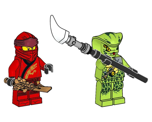 LEGO 112008-1 Kai vs. Lasha