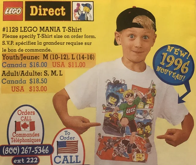 LEGO 1129-3 LEGO MANIA T-Shirt