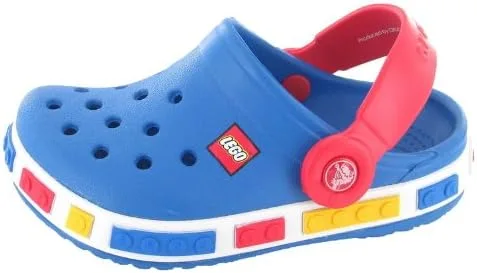 LEGO 12080446-1 Kids' Crocs Crocband Clog - Blue and Red