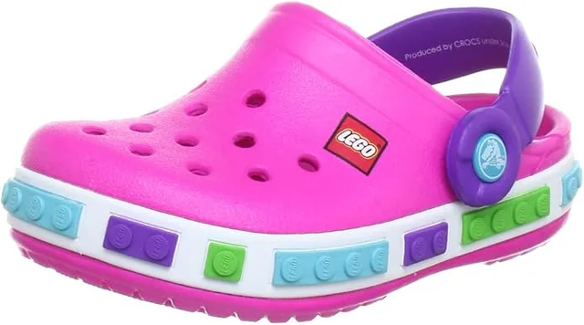 LEGO 120806N4125-1 Kids' Crocs Crocband Clog - Pink