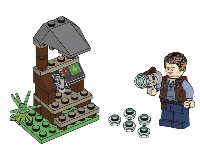 LEGO 121802-1 Owen and Lookout Tower