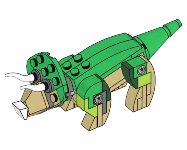LEGO 122006-1 Triceratops