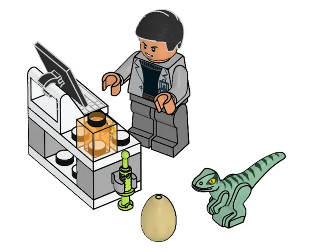 LEGO 122112-1 Dr. Wu's Laboratory