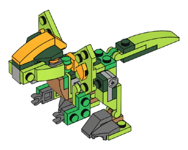 LEGO 122115-1 Dilophosaurus