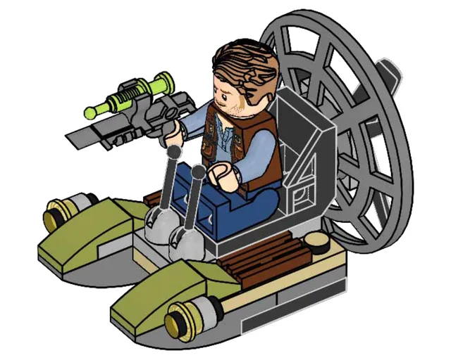 LEGO 122220-1 Owen with Airboat