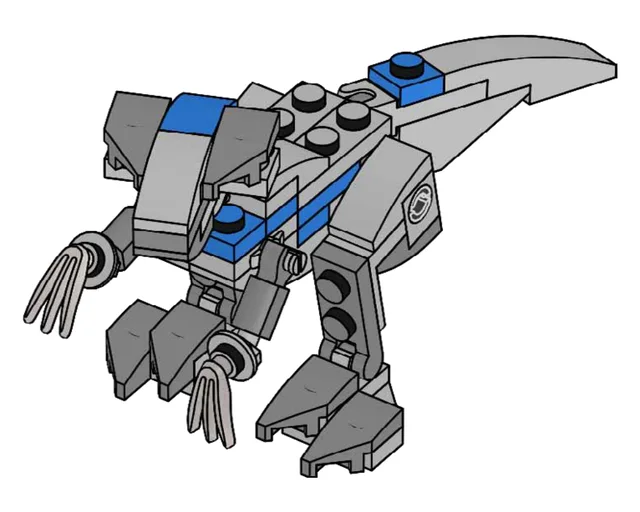 LEGO 122225-1 Blue Raptor