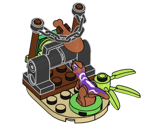 LEGO 122326-1 Raptor and Trap