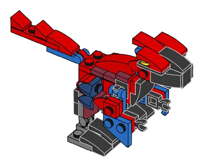 LEGO 122329-1 Pyroraptor