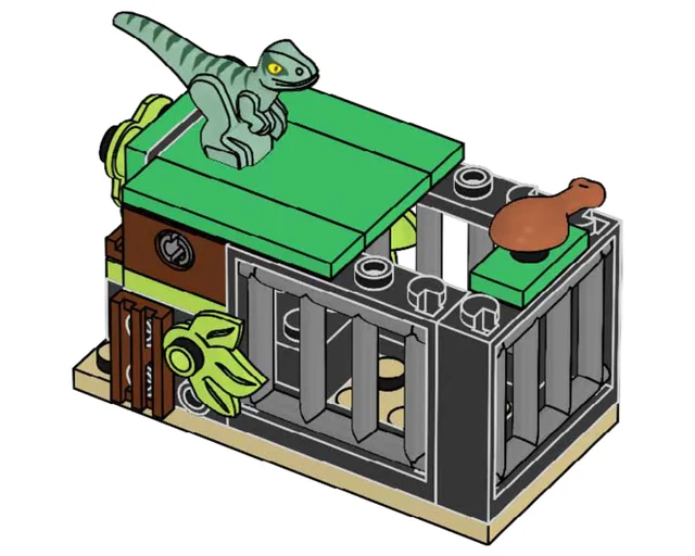 LEGO 122330-1 Raptor with Big Trap