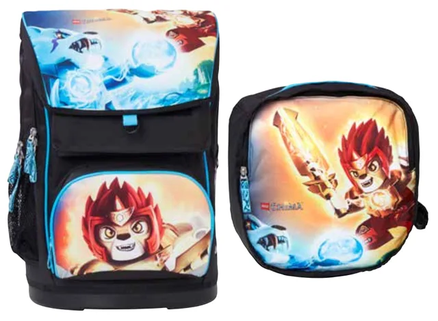 LEGO 15231-1 Legends of Chima Fire and Ice Large Backpack with Gym Bag