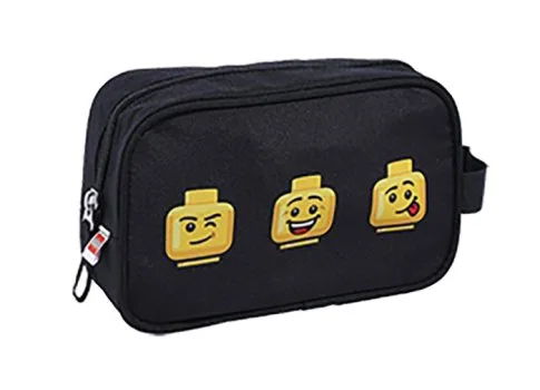 LEGO 200702007-1 Minifigure Toiletry Bag (Black)