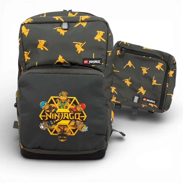 LEGO 202132204-1 Ninjago Golden Team Optimo Plus Backpack with Gym Bag