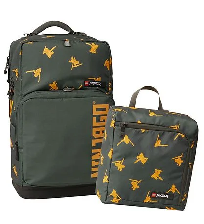 LEGO 202142204-1 Ninjago Golden Team Maxi Plus Backpack with Gym Bag