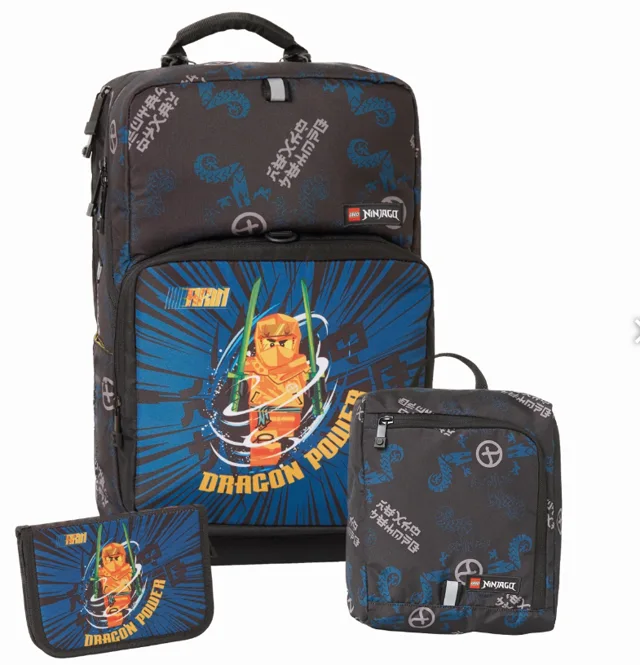 LEGO 202292404-1 Ninjago Arin Backpack with Gym Bag and Pencil Case
