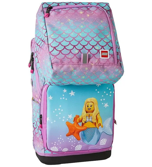 LEGO 202382304-1 Mermaid Backpack with Gym Bag