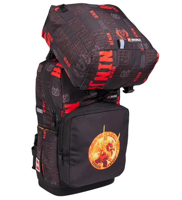 LEGO 202382502-1 Ninjago Dragon Energy Optimo Plus Backpack with Gym Bag