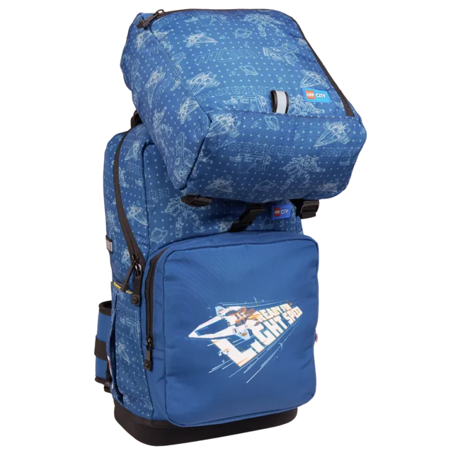LEGO 202382505-1 City Space Explorer Backpack with Gym Bag