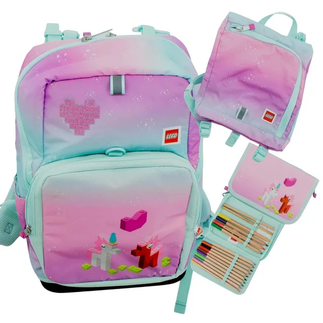 LEGO 202542406-1 Iconic Sparkle School Bag Set