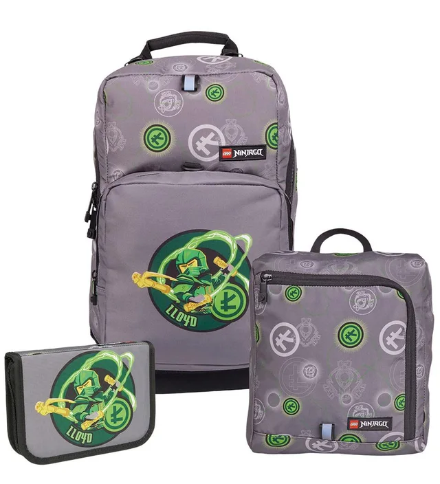 LEGO 202542501-1 Ninjago Elemental Master Of Energy School Bag Set