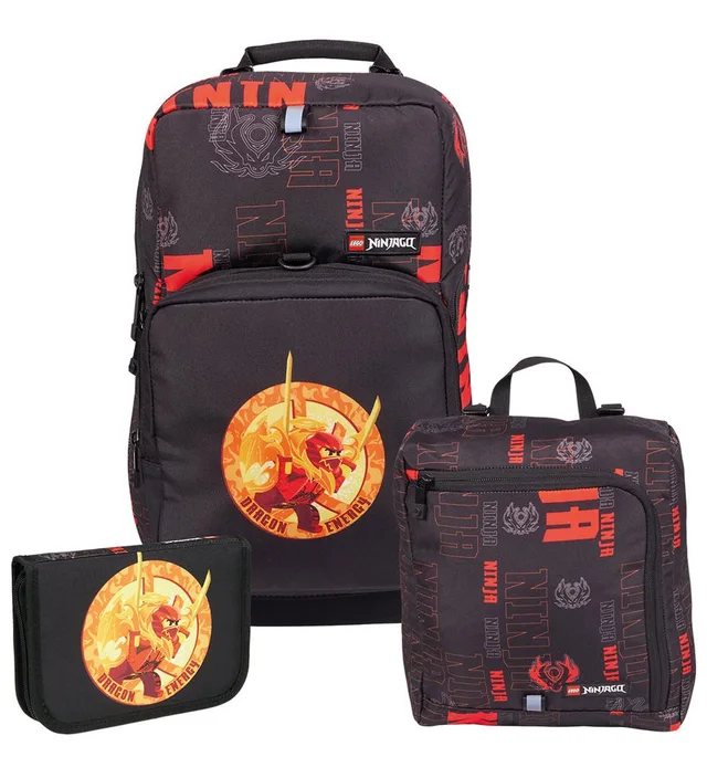 LEGO 202542502-1 Ninjago Dragon Energy School Bag Set