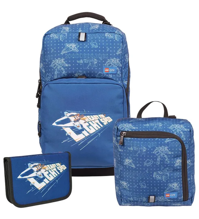 LEGO 202542505-1 City Space Explorer School Bag Set