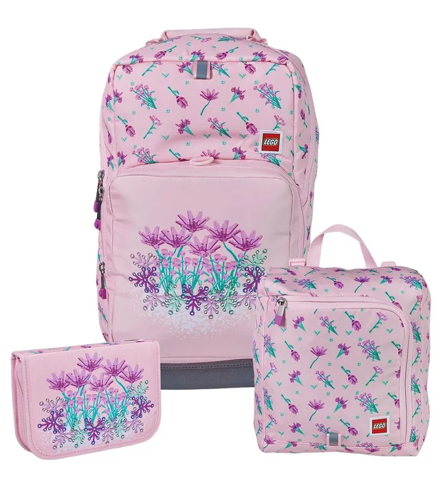 LEGO 202542506-1 Flowers School Bag Set