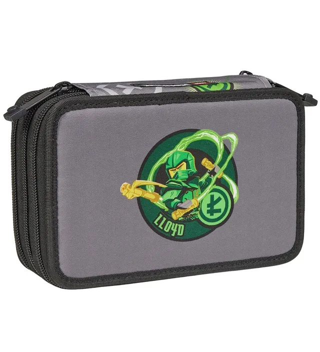 LEGO 202912501-1 Ninjago Elemental Master Of Energy 3-Layered Pencil Case with Pencils