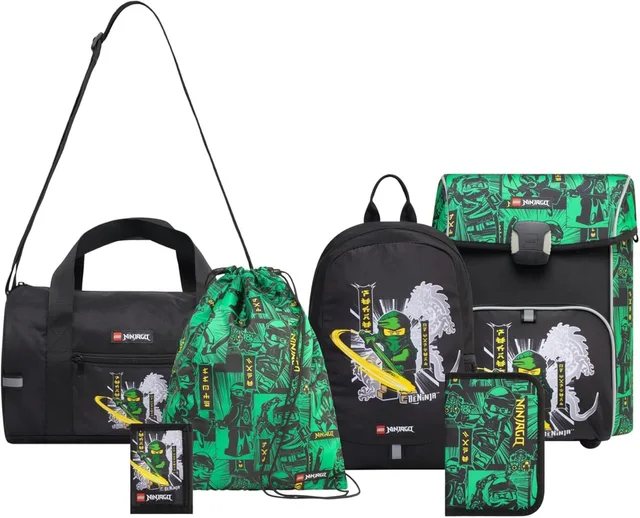 LEGO 203042301-1 Ninjago Lloyd School Bag Set of 6