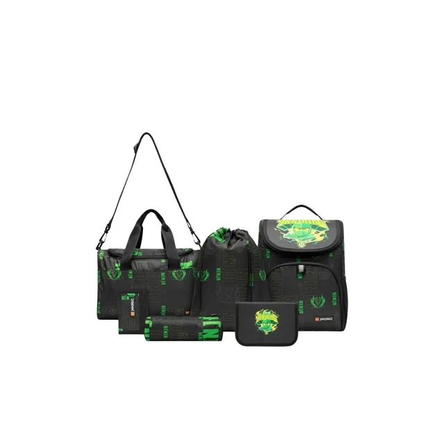 LEGO 203672524-1 Ninjago Core Lloyd School Bag Set of 6