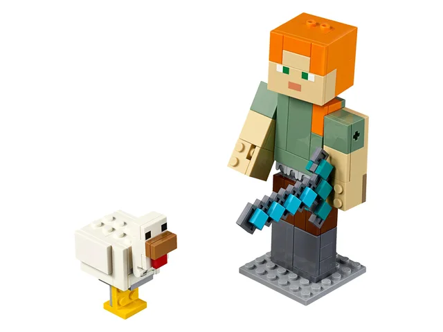 LEGO 21149-1 Minecraft Alex BigFig with Chicken
