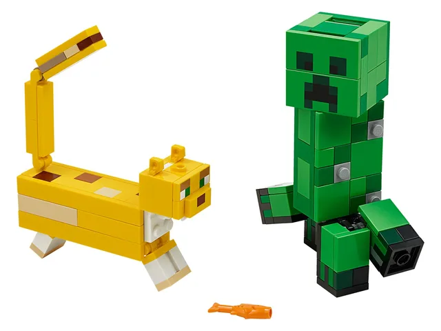 LEGO 21156-1 BigFig Creeper and Ocelot