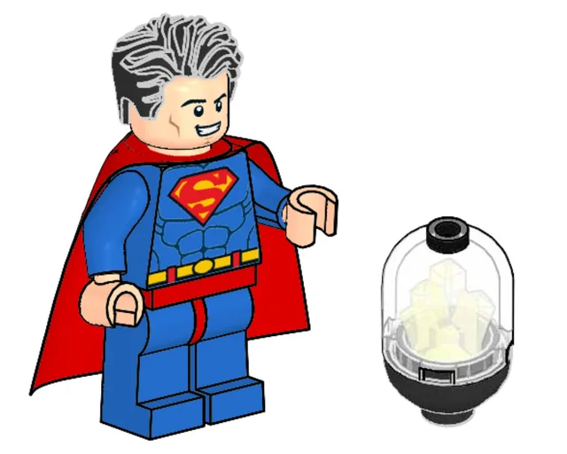 LEGO 211903-1 Superman and Kryptonite
