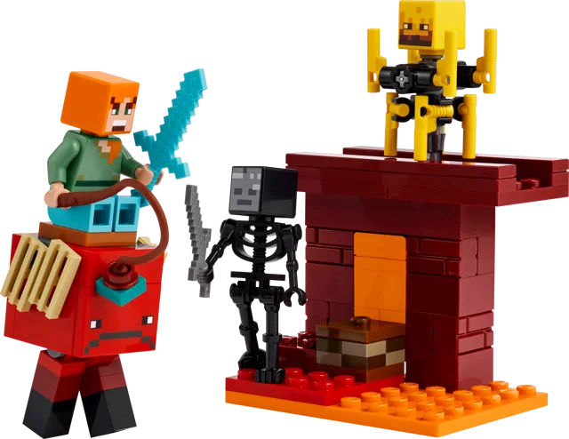 LEGO 21266-1 The Nether Lava Battle