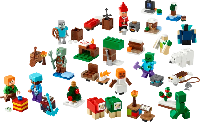 LEGO 21280-1 Minecraft Advent Calendar 2025