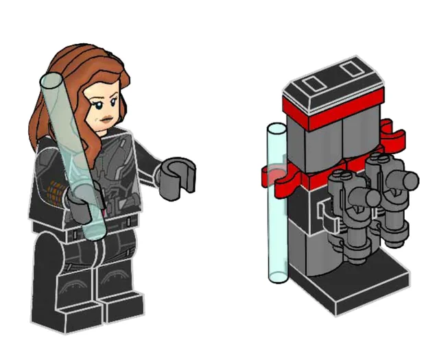 LEGO 242109-1 Black Widow