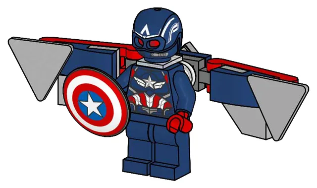 LEGO 242506-1 Captain America