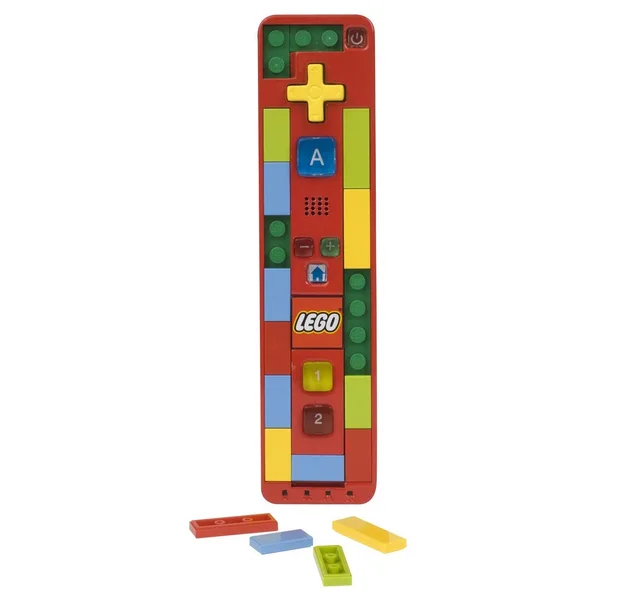 LEGO 258175-1 Play and Build Remote for Nintendo Wii - Red